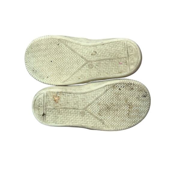 Carter's Monster Slip On Shoe Ricky Sneaker Brown Toddler 8M Faux Leather Casual - Picture 8 of 9